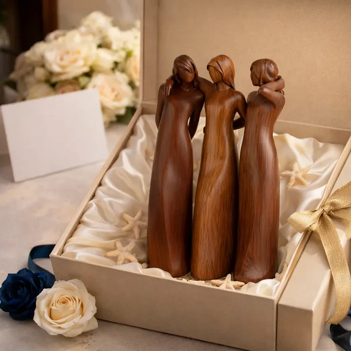 Seserų skulptūra, skirta paminėti draugystę