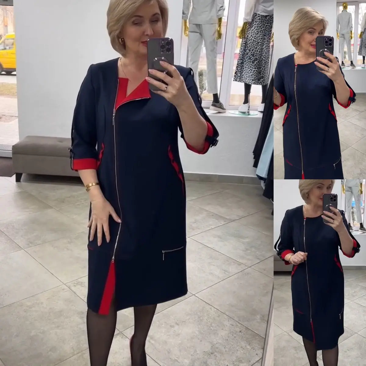 Puošni moteriška suknelė su išskirtinėmis detalėmis