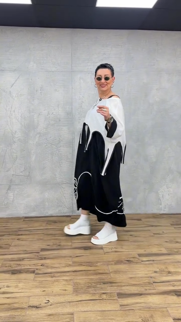 Suknelės ir megztuko komplektas