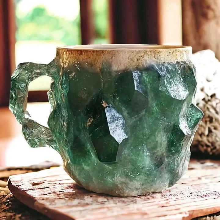 Nauji 2025 m. mineralinio krištolo puodeliai
