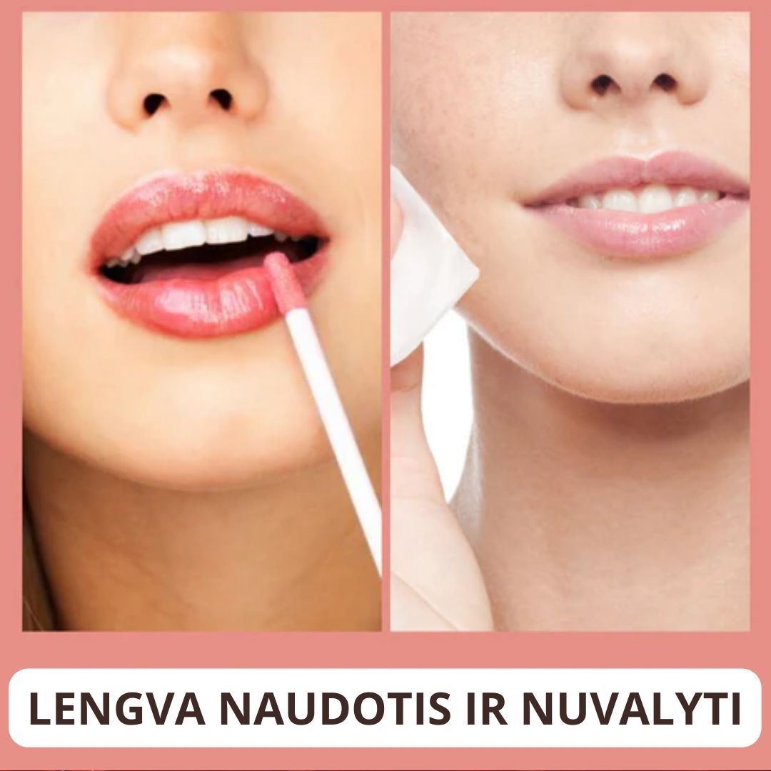 Vandeniui atsparūs kreminiai lūpų dažai - prekinis.lt