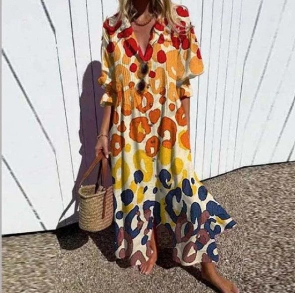Boho suknelė vasarai