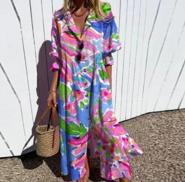 Boho suknelė vasarai