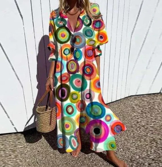 Boho suknelė vasarai