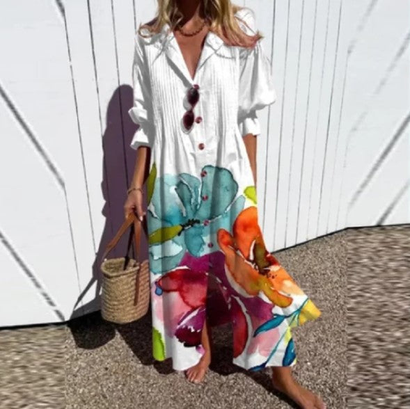 Boho suknelė vasarai