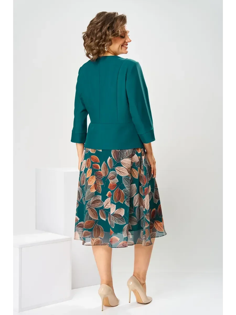 Elegantiška žalia suknelė