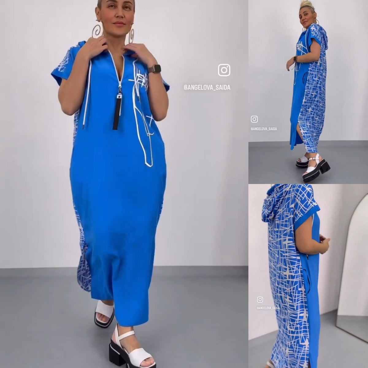 Ilga stilinga suknelė