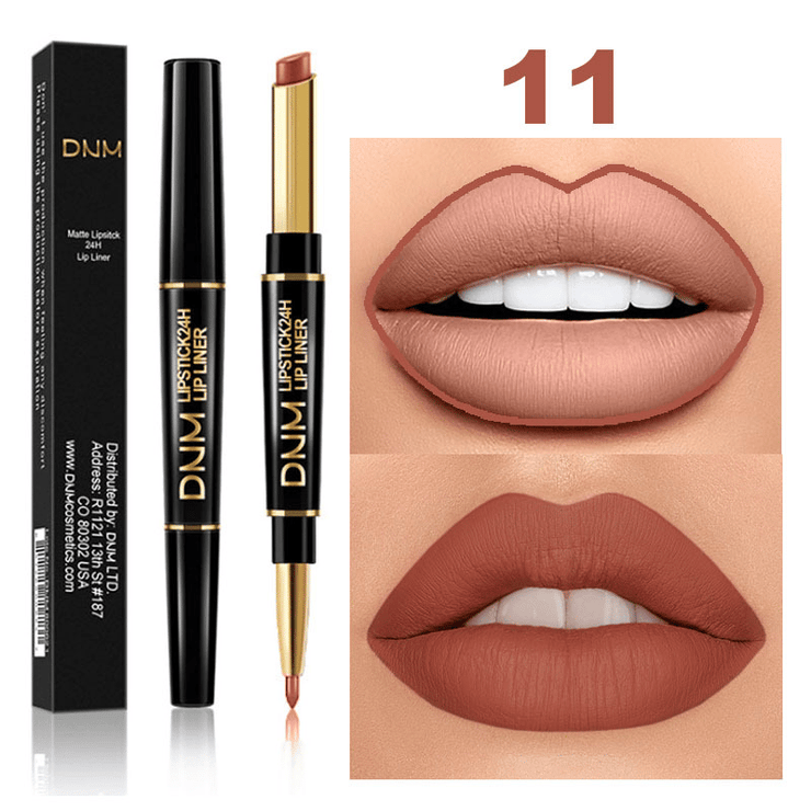 💄Vandeniui atsparus lūpų pieštukas 2 viename