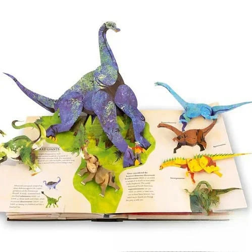 3D enciklopedija apie priešistorinius dinozaurus