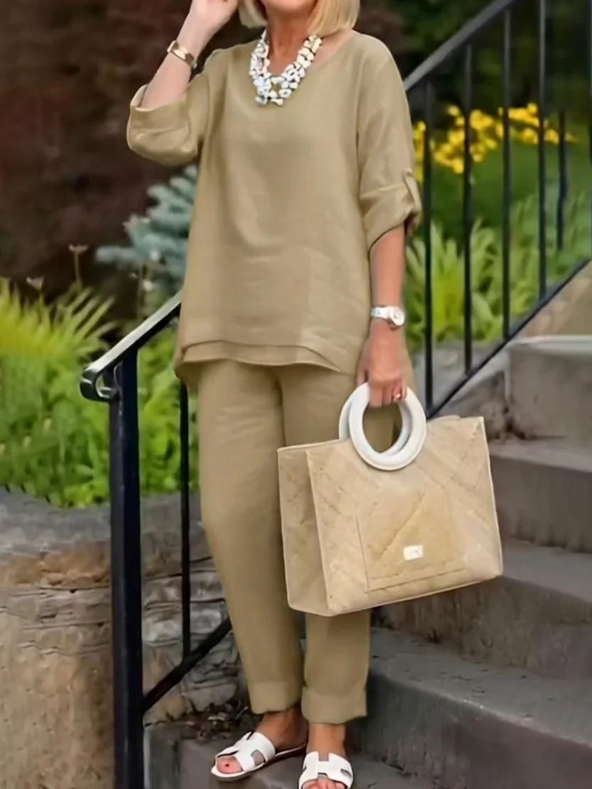 Minimalistinis dviejų dalių komplektas