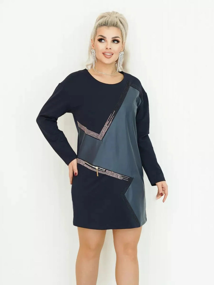 Madinga ir elegantiška suknelė žiemai