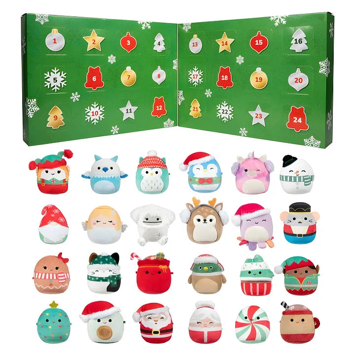 Kalėdinis „Squishmallows“ Advento kalendorius 2025