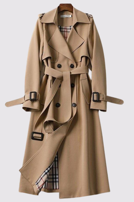 Elegantiškas nesenstančio dizaino lietpaltis