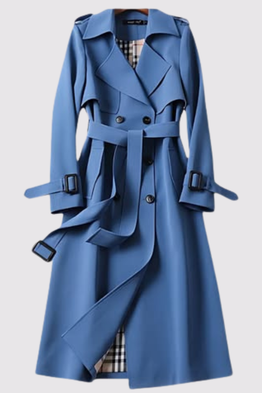 Elegantiškas nesenstančio dizaino lietpaltis