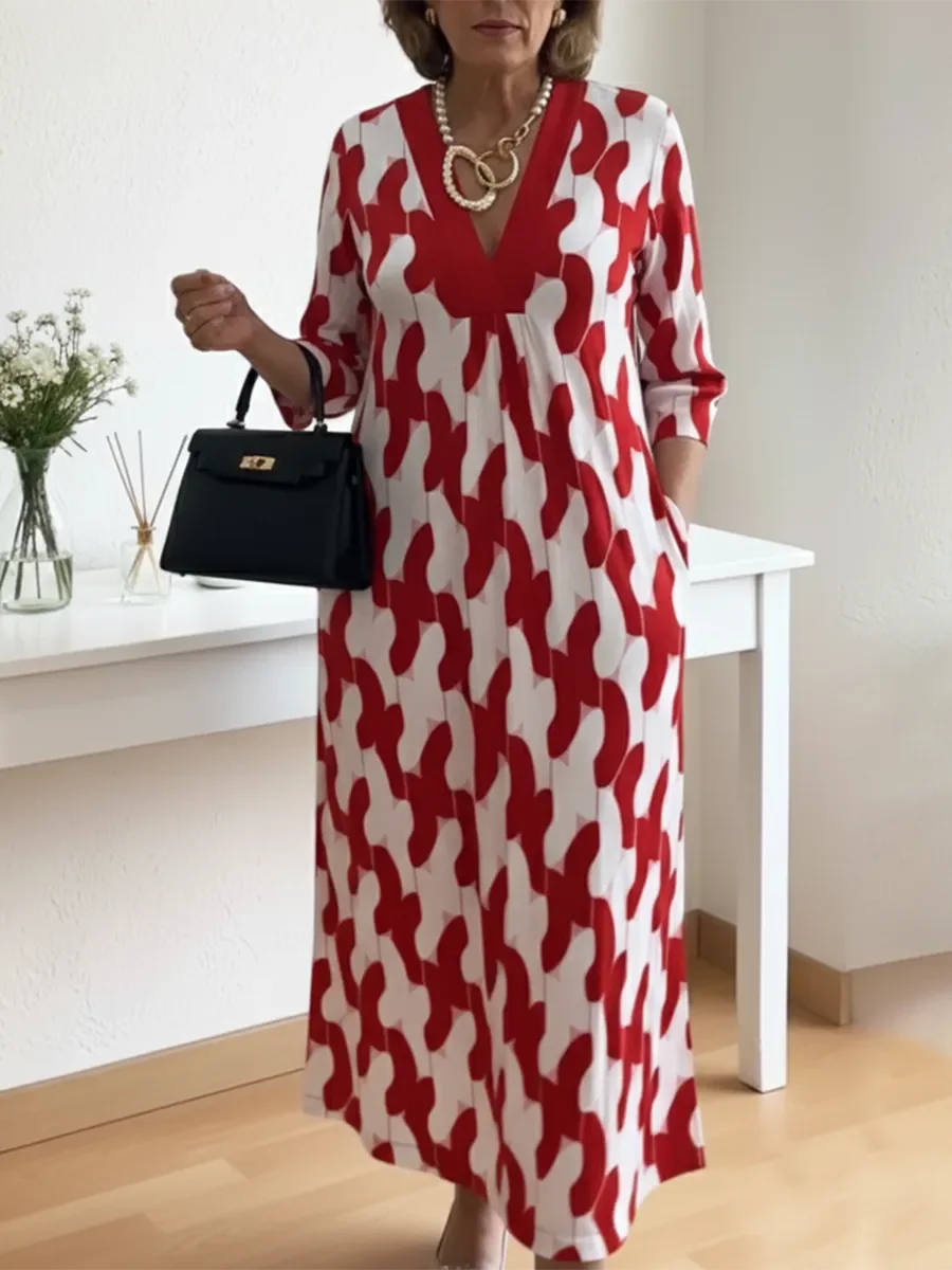 Elegantiška ilga suknelė visoms progoms