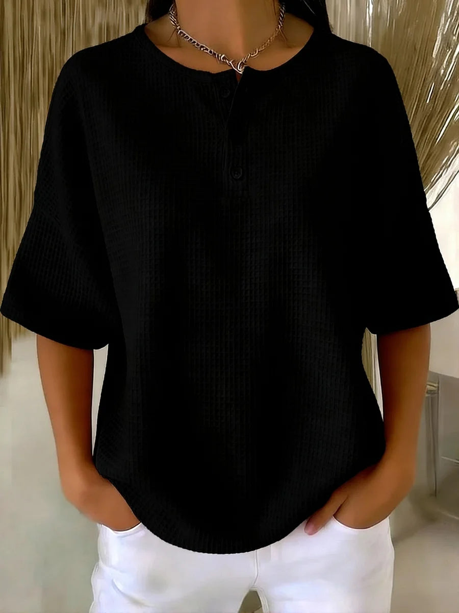 Laisvalaikio palaidinė trumpomis rankovėmis