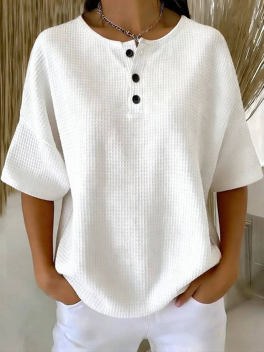 Laisvalaikio palaidinė trumpomis rankovėmis