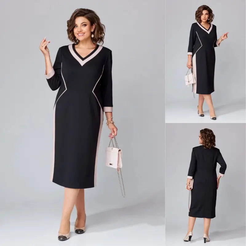 Liemenį formuojanti suknelė