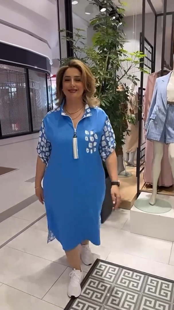 Nauja elegantiška suknelė su užtrauktuku