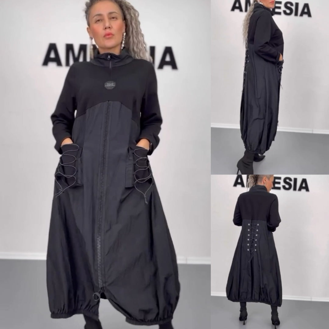 Išskirtinio dizaino suknelė