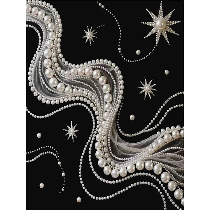 „Pasidaryk pats“ perlų paveikslas su rėmeliu namų sienų dekoravimui