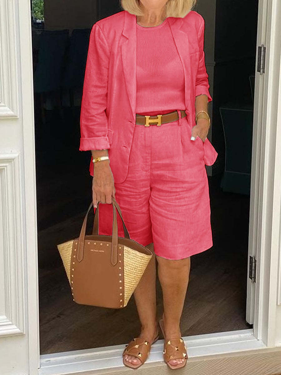 Medvilninis dviejų dalių laisvalaikio kostiumėlis