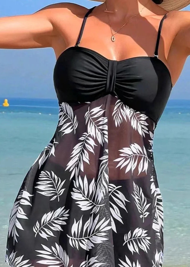 👙2025 m. naujas tinklinis maudymosi kostiumėlis