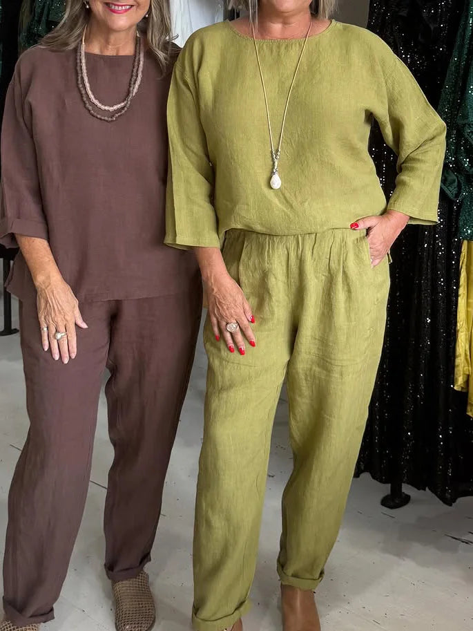 Moteriškas minimalistinis komplektas