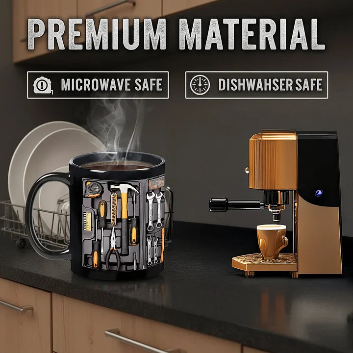 Puodelis „Pats geriausias mechaniko įrankių rinkinys“