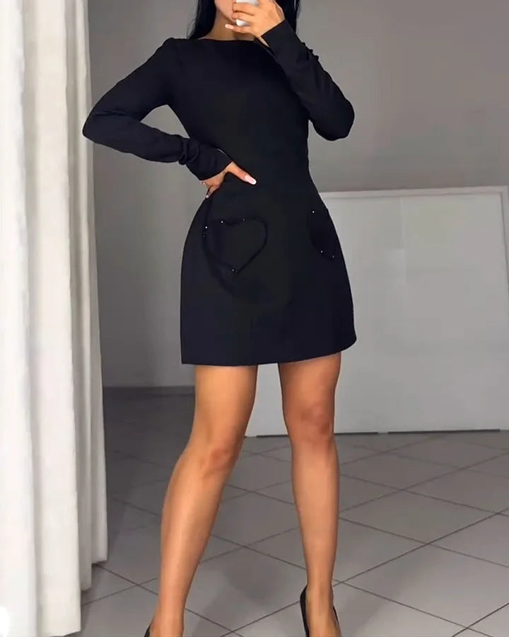 Elegantiška suknelė formuojanti liemenį
