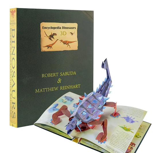 3D enciklopedija apie priešistorinius dinozaurus