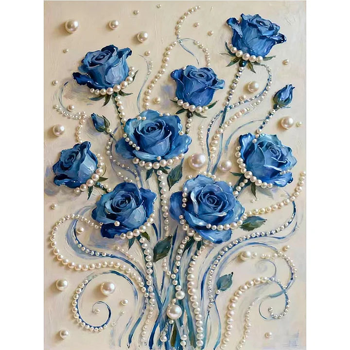 „Pasidaryk pats“ perlų paveikslas su rėmeliu namų sienų dekoravimui