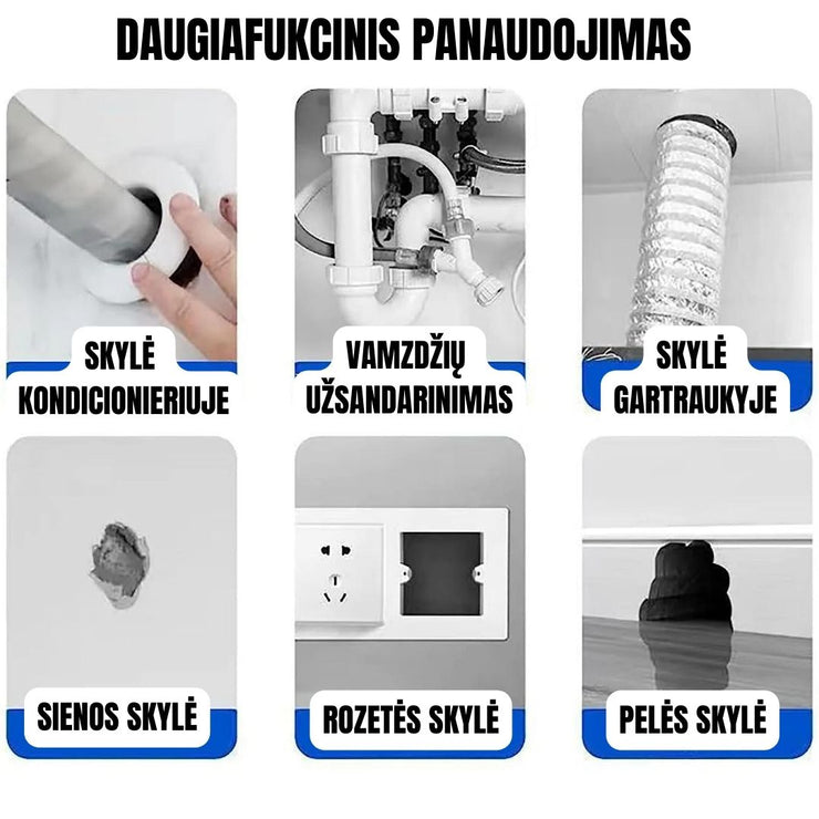 ✨Pirkite 1, gaukite 1 nemokamai🎁Naujo tipo vandeniui atspari sandarinimo mastika - prekinis.lt