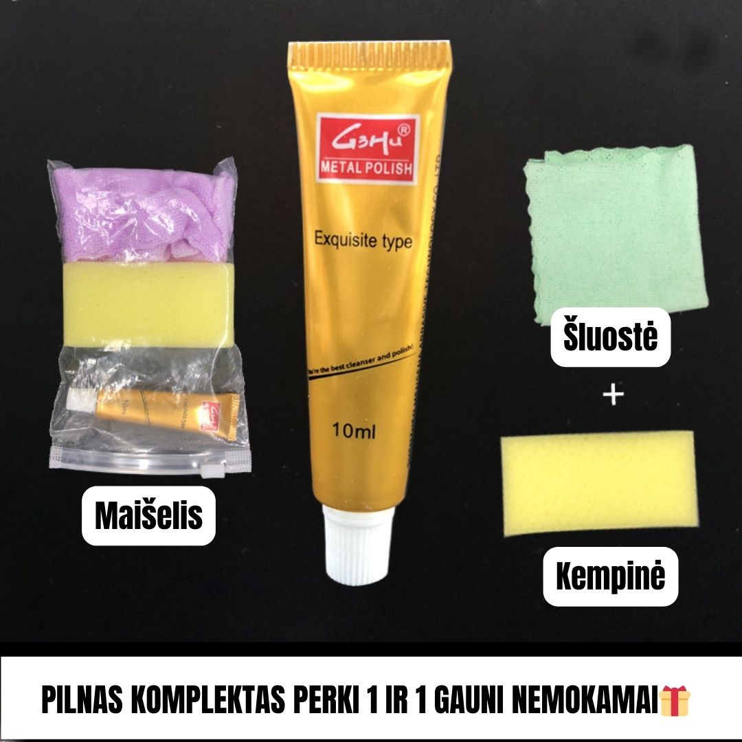 Naujas metalo poliravimo kremas  PERKI 2 IR GAUNI 3 NEMOKAMAI🎁 - prekinis.lt