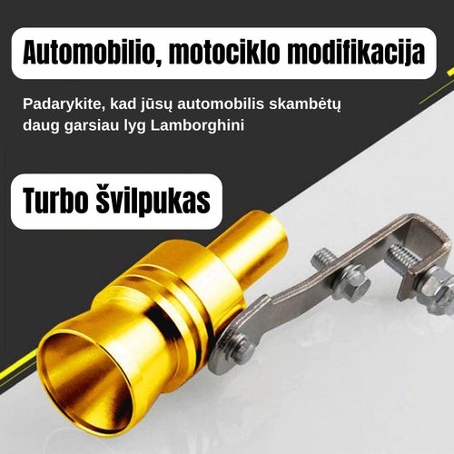 Super išmetimo vamzdžio riaumojimas (automobiliui, motociklui)