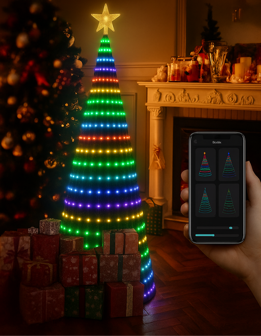 🎄Ankstyvas išpardavimas – 50 % nuolaida🎁Išmaniosios LED kalėdinės lemputės