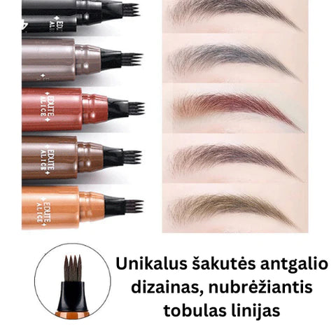 ✨Pirkite 1, gaukite 1 nemokamai ✨ Naujas vandeniui atsparus antakių pieštukas su mikro antgaliu