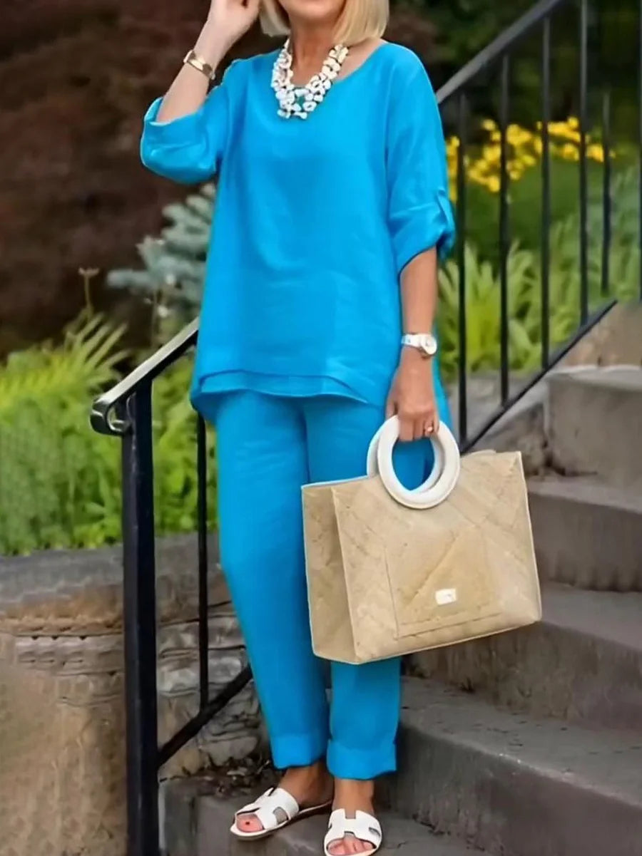 Minimalistinis dviejų dalių komplektas