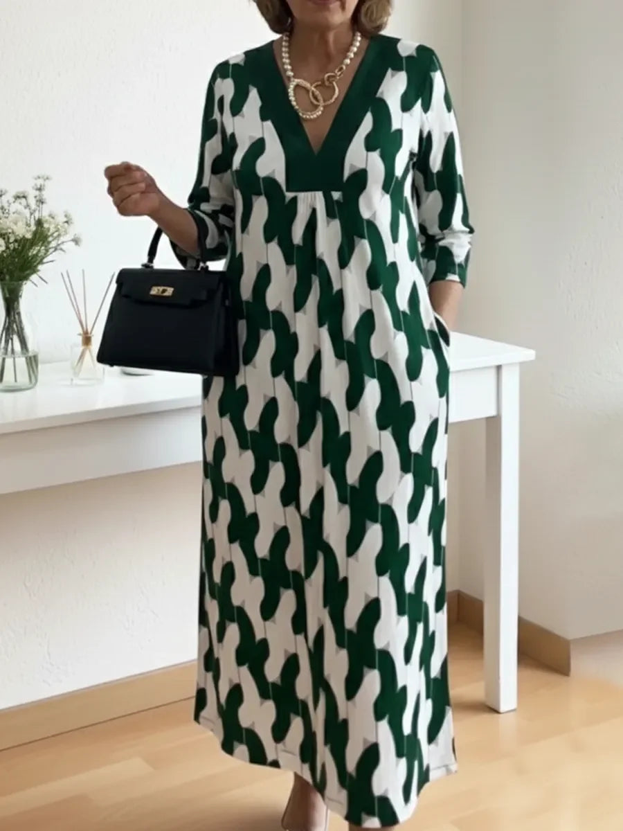 Elegantiška ilga suknelė visoms progoms