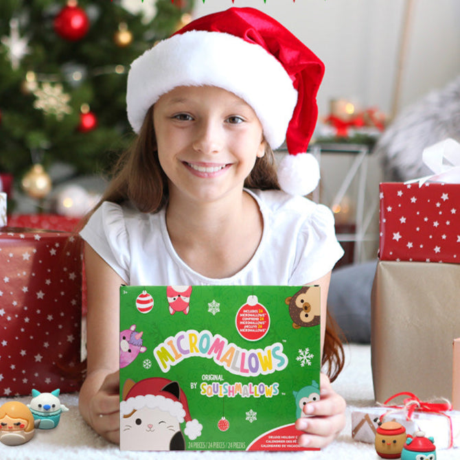 🎄Kalėdinis Advento kalendorius su pliušinėmis lėlėmis