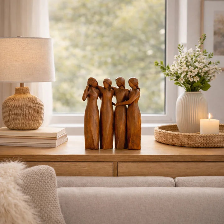 Seserų skulptūra, skirta paminėti draugystę