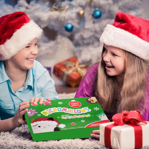 🎄Kalėdinis Advento kalendorius su pliušinėmis lėlėmis