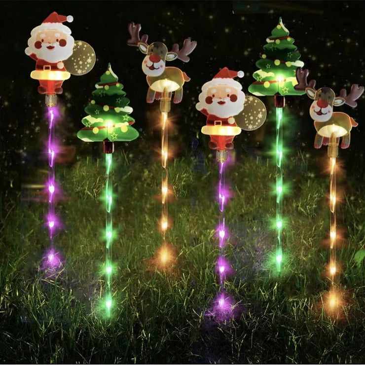🎄🎁6 judančių kalėdinių lempučių pakuotė