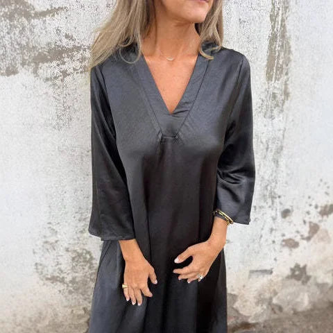 Daili satininė suknelė