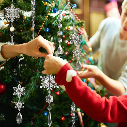 🎄Kalėdinis išpardavimas🔥18 akrilinių eglės papuošimų