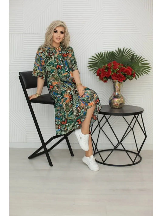 Madinga retro rašto suknelė