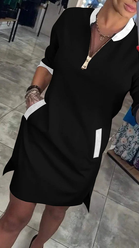 Moteriška vienspalvė, moderni suknelė