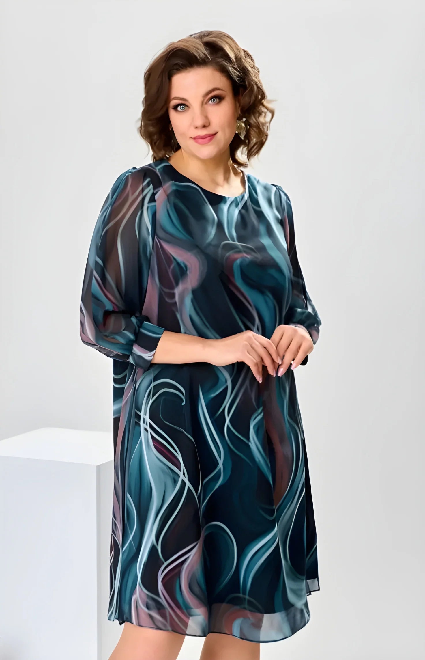 Puošni suknelė visiems figūrų tipams