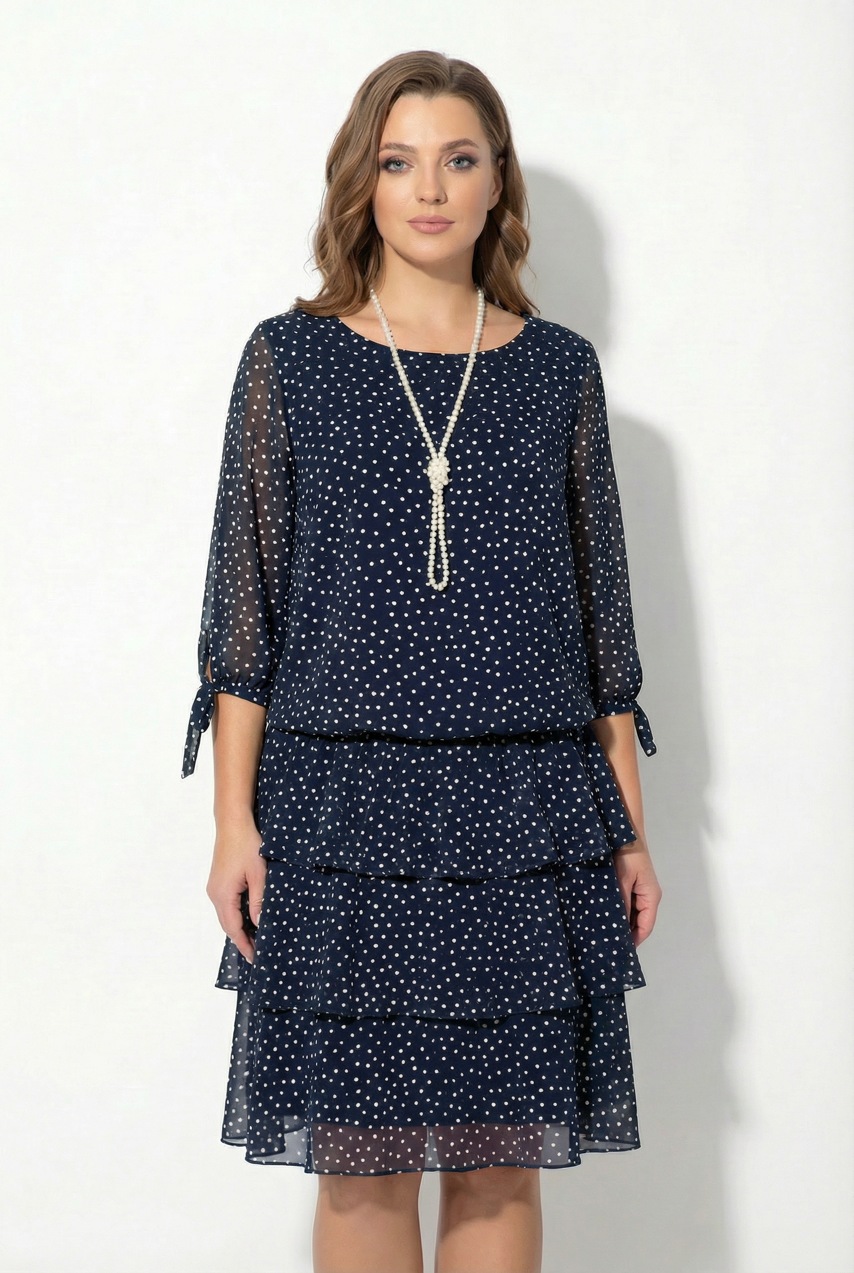 Taškuota puošni suknelė